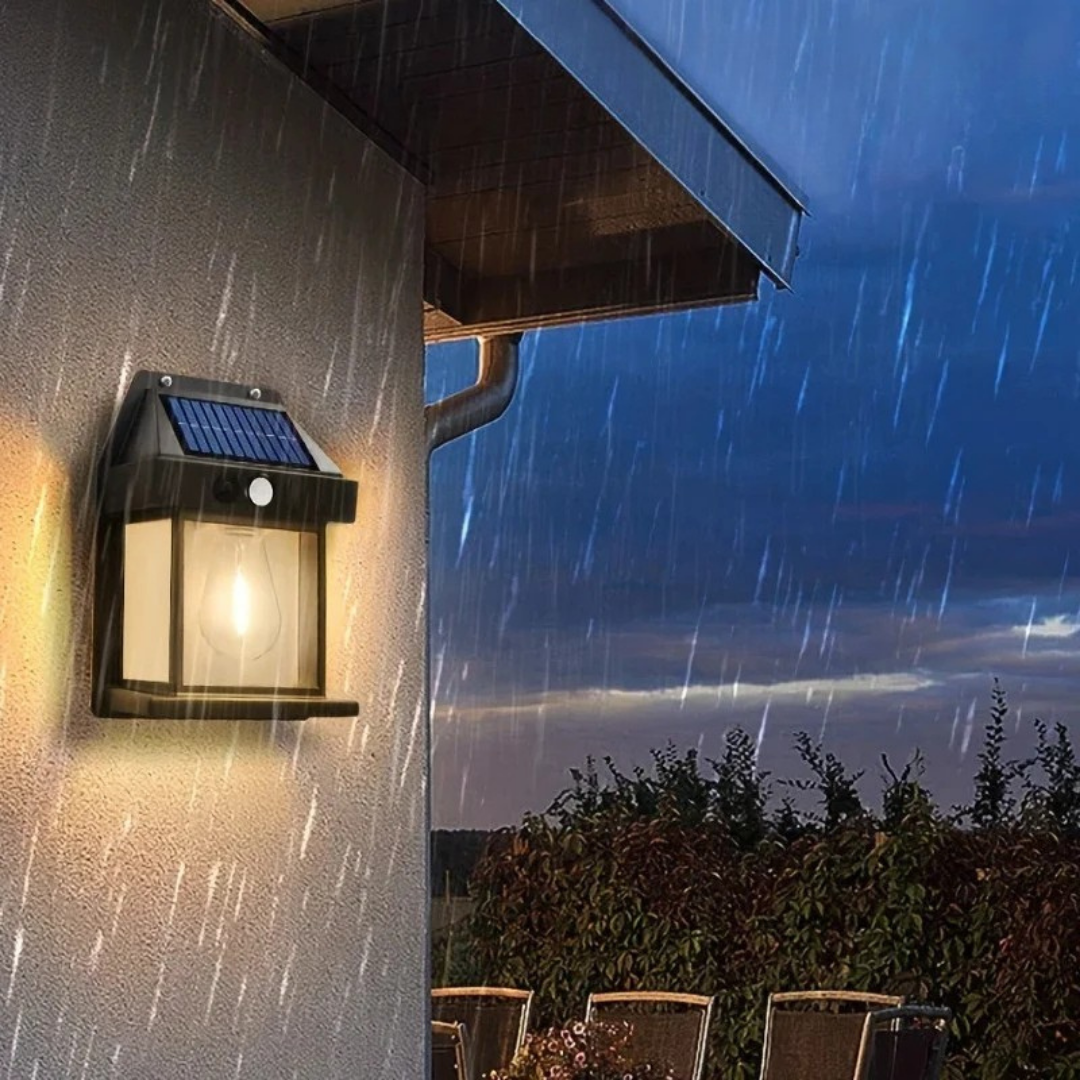 Foco Solar Luz Calida 1 Ampolletas Senso 2X1