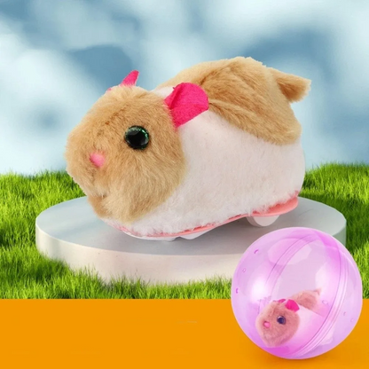 Peluche Rodante Interactivo para Gatos (Se mueve solo)