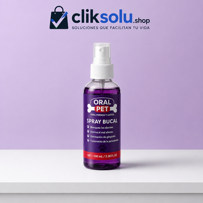 Oral Pet Spray Bucal Limpiador Mascotas