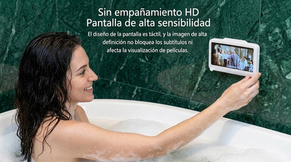 Caja Impermeable Antivaho para Celular, con Pantalla Táctil (Ducha y Baño)