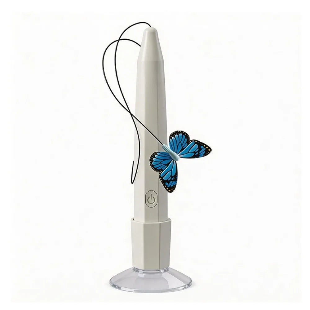 MARIPOSA AUTOMÁTICA PARA GATOS Tu gato juega solo, tú descansas.