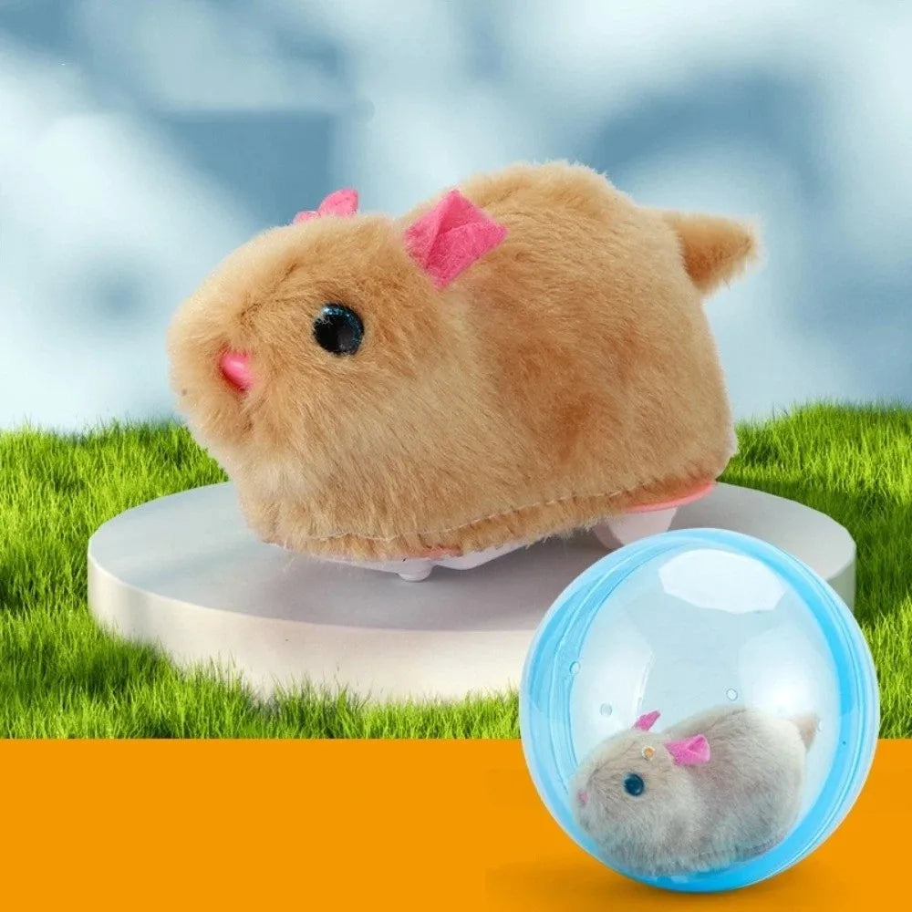 Peluche Rodante Interactivo para Gatos (Se mueve solo)