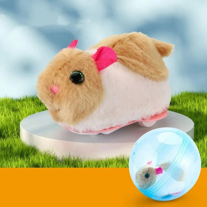 Peluche Rodante Interactivo para Gatos (Se mueve solo)