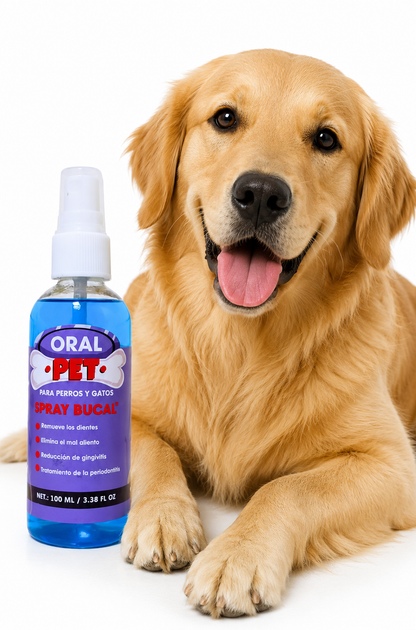 Oral Pet Spray Bucal Limpiador Mascotas
